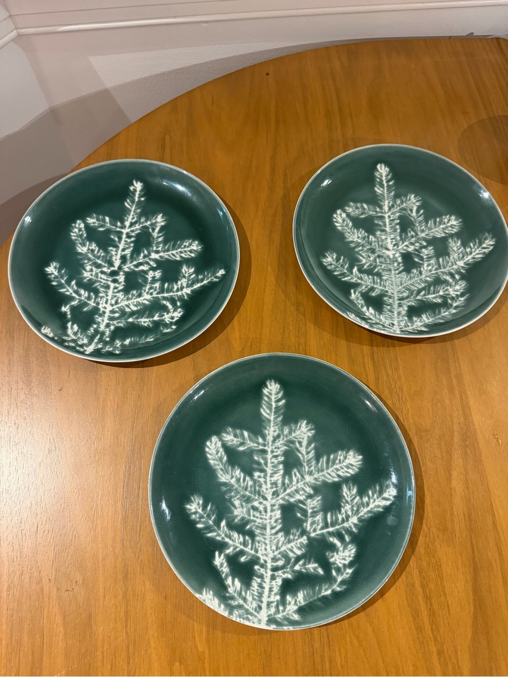 West Elm Holiday Plates